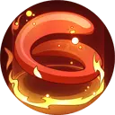 Flaming Letter S - letter - PNG