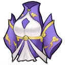 Purple and Gold Lion Robe - lion - High Resolution PNG
