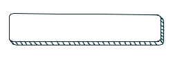 Blue Rectangle Button - rectangle interface element - High Resolution PNG