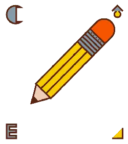 Colored Pencil - Transparent Background PNG
