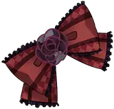 Rose Bow Tie - pink - Free PNG