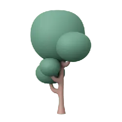 Cartoon Tree - simple - Free for Commercial Use PNG