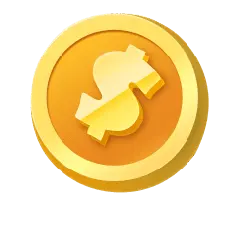 Dollar Coin - High Resolution PNG