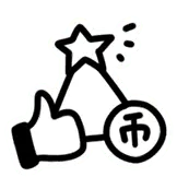Like Star Coin - star - High Resolution PNG
