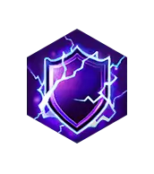 Purple Lightning Shield - protection - Transparent Layer PNG