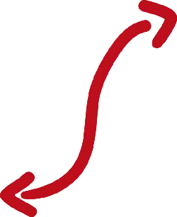 Red Arrow - graphic - Designer Recommended PNG