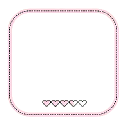 Pixel Heart Icon - pixel art - High Resolution PNG
