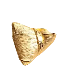 Gold Ring - metal - PNG