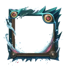 Ice Eye Frame - ice - PNG