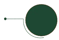 Green Circle and Dot - graphic design - High Resolution PNG