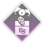 Purple Skull - pattern - Lossless PNG