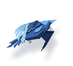 Origami Whale - origami - High Resolution PNG