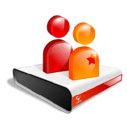 Red and Orange Figure Icon - graphic design - Transparent Background PNG