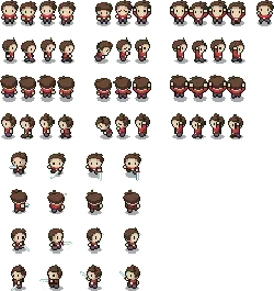 Pixel People - adventure - Transparent Background PNG
