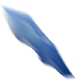 Blue Abstract Shape - High Quality PNG