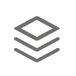 Stacked Cubes - graphic design - High Resolution PNG