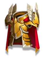 Golden Helmet - warrior - No Background PNG