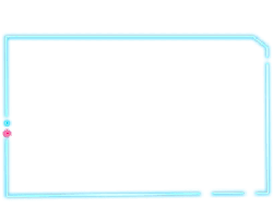 Neon Light Frame - neon light - Transparent Background PNG