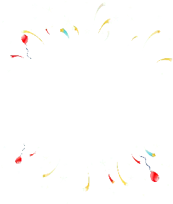 Fireworks and Balloons - celebration - Lossless PNG