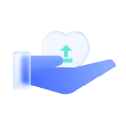Heart Hand Icon - hand gesture - High Resolution PNG