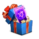 Mysterious Gift Box - magic - No Background PNG