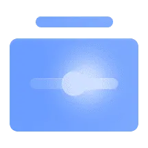 Blue Button - icon - Highly Rated PNG