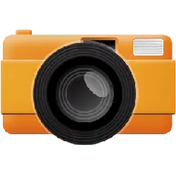 Orange Camera - tool - PNG Images