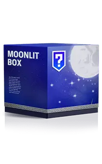 Moonlit Box - night sky - High Resolution PNG