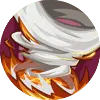 Flame Spiral - skill - PNG