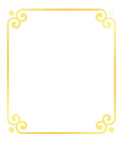 Gold Frame - frame - pattern - PNG