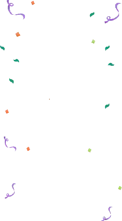 Colorful Confetti - holiday - Designer's Pick PNG