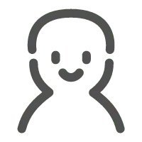 Smiling Avatar - simple - Transparent Layer PNG