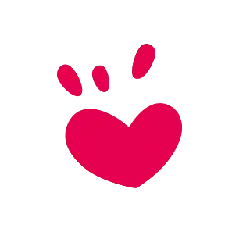 Heart Expression - pink - High Resolution PNG