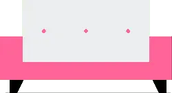 Pink Rectangle Pattern - rectangle - No Background PNG