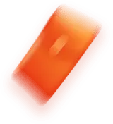 Red Rectangle - glowing - No Background PNG