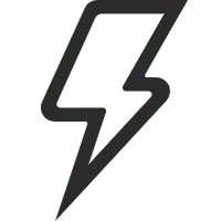 Lightning Bolt Symbol - logo - Free Download PNG