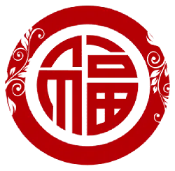 Fu Character Pattern - circle - High Resolution PNG