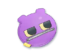 Purple Cartoon Character - simple design - No Watermark PNG