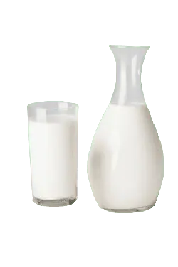 Milk and Milk Bottle - liquid - Transparent Background PNG