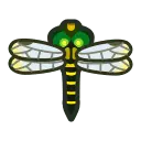 Dragonfly - insect - yellow - PNG Images