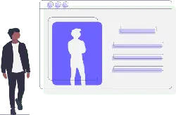 Blue Background Silhouette - graphic - No Background PNG