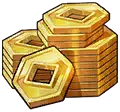 Gold Blocks - mineral - Transparent Background PNG