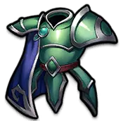 Green Armor Warrior - shield - High Resolution PNG