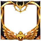 Golden Wings Emblem - Designer Recommended PNG