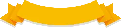 Yellow Ribbon - Curated PNG