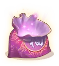 Mysterious Bag - purple - PNG Images