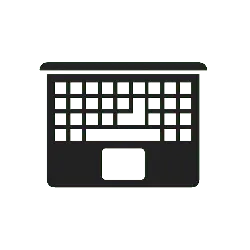 Laptop Keyboard Icon - icon - Free Download PNG
