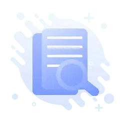 Document Search - magnifying glass - Free PNG