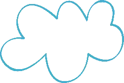 Cloud - outline - High Resolution PNG