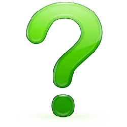 Question Mark - icon - symbol - No Background PNG